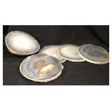 Mexican Agate Rock And Slabs 4 Pounds 3.3 Ounces