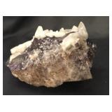 Calcite On Fluorite Denton Mine Cave-in Rock,