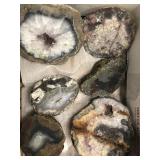 Thundereggs (halves) unpolished 7 lbs 3.4 oz