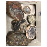 Thundereggs (halves) unpolished 7 lbs 4.7 oz