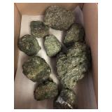 Killer green thundereggs (vintage stock) 6 lbs