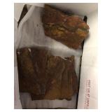 Purple agate, Oregon (slabs and rock ends) 3 lbs