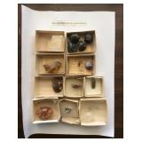 Mineral specimens assortment