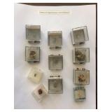 Mineral specimens assortment