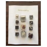 Mineral specimens assortment