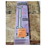 Telescoping adjustable floor jack