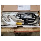 Delta single handle and pull out kitchen faucet