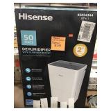 Hisense 50 pts dehumidifier