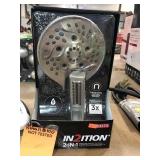 Delta In2ition shower head