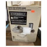 Dryer vent kit with guard