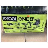 Ryobi 18v 6 piece tool combo kit, damaged bag