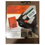 Roof and gutter de-icing kit