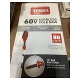 Toro 60v max cordless pole saw