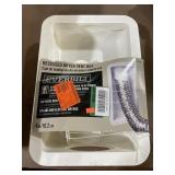 Recess dryer vent box