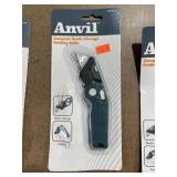 Compact quick change folding knife