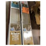 Hampton Bay 1in aluminum blinds white 34 in x 72