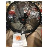 Commercial Electric 20 in floor fan