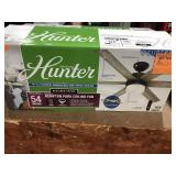 Hunter 54 in indoor ceiling fan