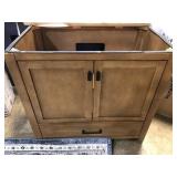 Allen and Roth bathroom vanity missing top, 36