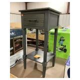 Side table, 28 in. H x 14 in. W x 13 in. D, small