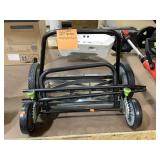 Earthwise 16 in. Reel mower, missing hardware,