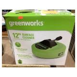 Greenworks 12 in. Surface cleaner