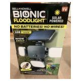 Solar powered bionic floodlight