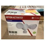 Hardwired motion activated security light