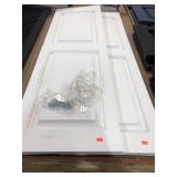 Shutters 46 1/2 inches tall x14 1/2 inches wide