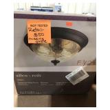 Project Source LED flushmount lightsmissing one