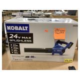 Kobalt 24v Max brushless leaf blower kit