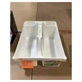 Libman deluxe cleaning caddy, cracked in 1 place