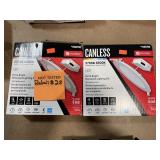 2 recessed lighting kits