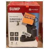 Submersible sump pump 1/2 hp