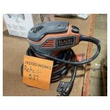 Black and decker palm sander missing dust bag