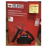 Craftsman 12.0 amp corded blower/vacuum,