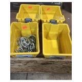 Storage bins 6.18 inches x 4.92 inches x 3.54