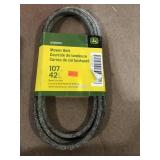 John Deere mower drive  belt 42 in