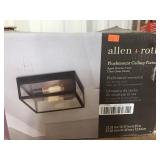 Allen and Roth flushmount ceiling fixture