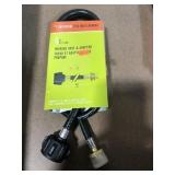 Universal 4 ft propane hose and adapter