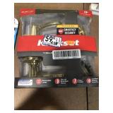 Kwikset security set door handle