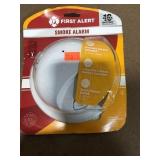 First Alert smoke alarm