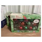 Glass ornaments some missing