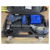 Kobalt 24 V drill driver includes battery and