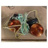 Magnetic towing light kit