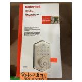 Honeywell digital deadbolt