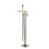 Stand Alone Tub Filler with Floor Mount 