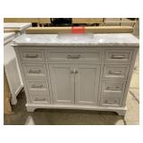 Allen + Roth 48 in. Vanity with top, damaged