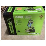 Greenworks 2300 psi electric pressure washer,