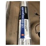 Heavy duty semi-rigid duct 4 in x 8 ft
